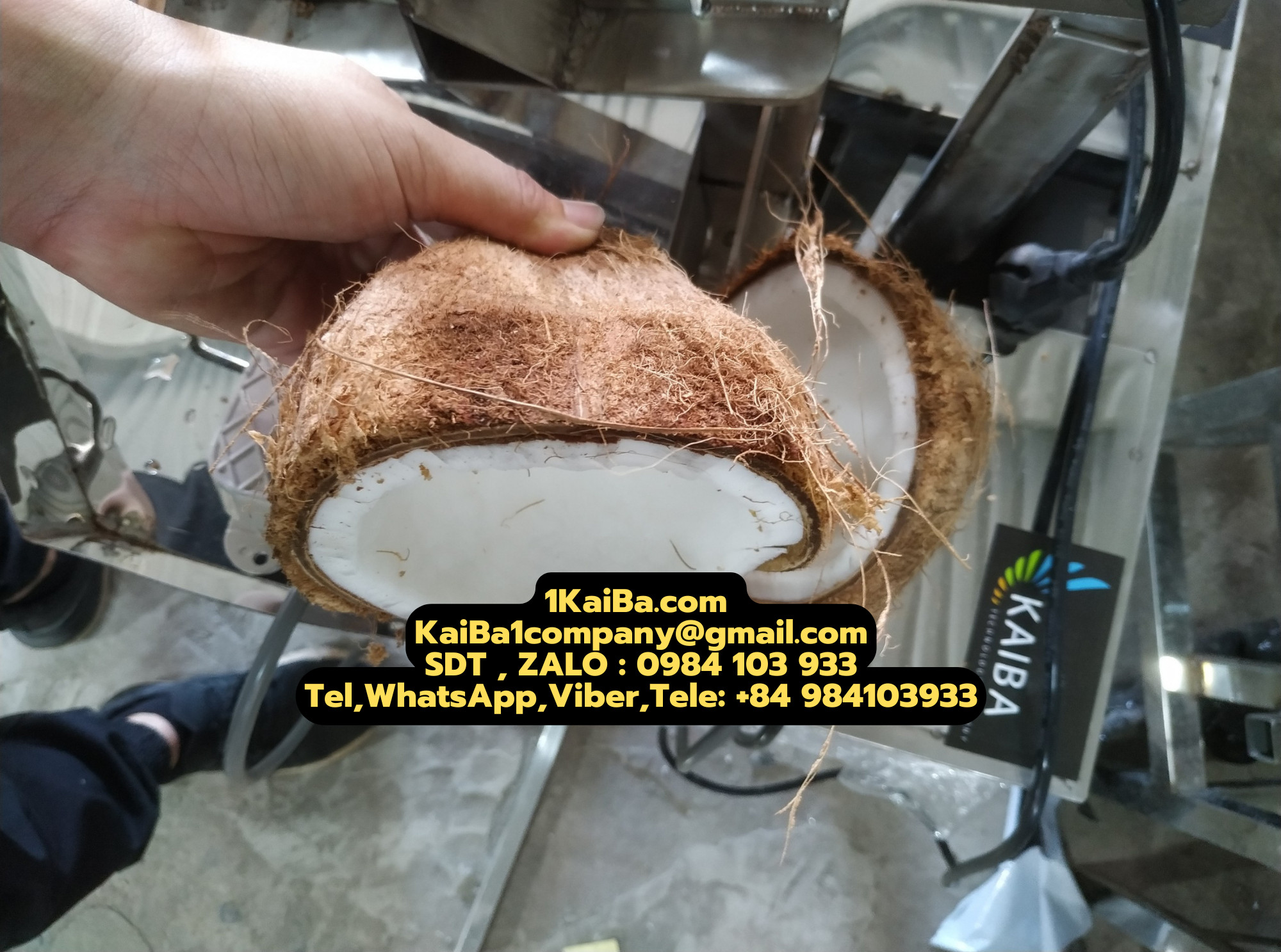 máy cắt dừa tươi