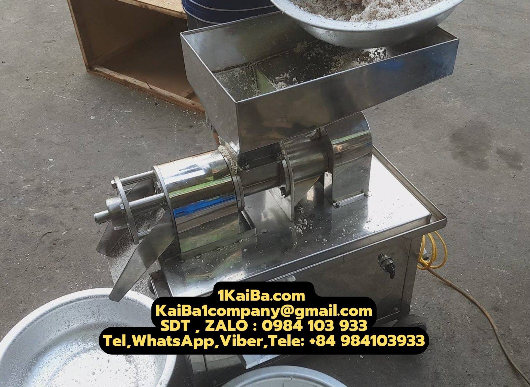 máy ép cốt dừa