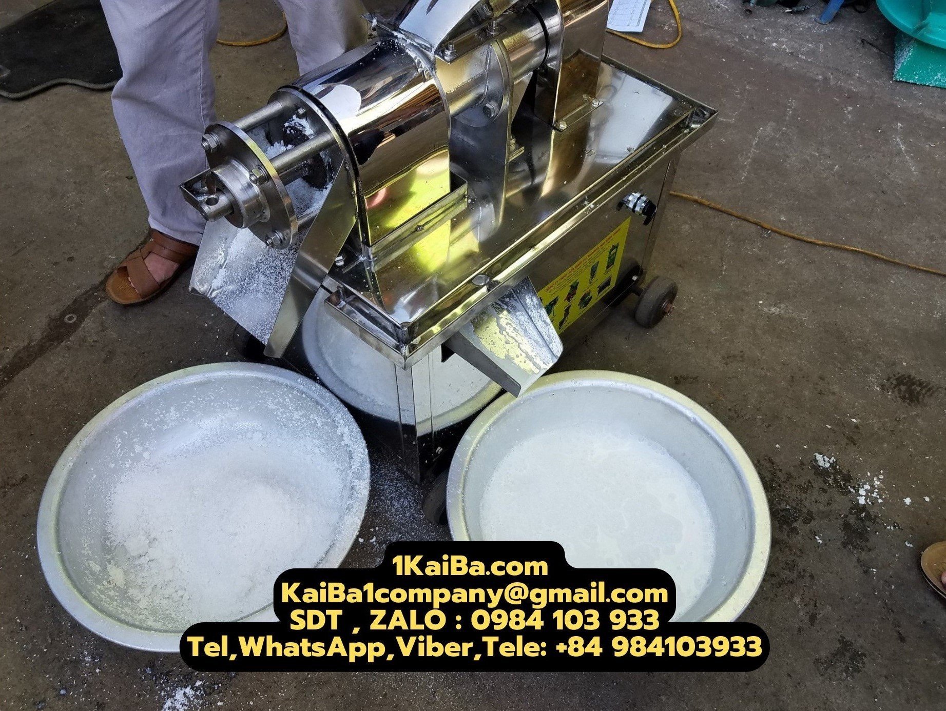 máy ép cốt dừa